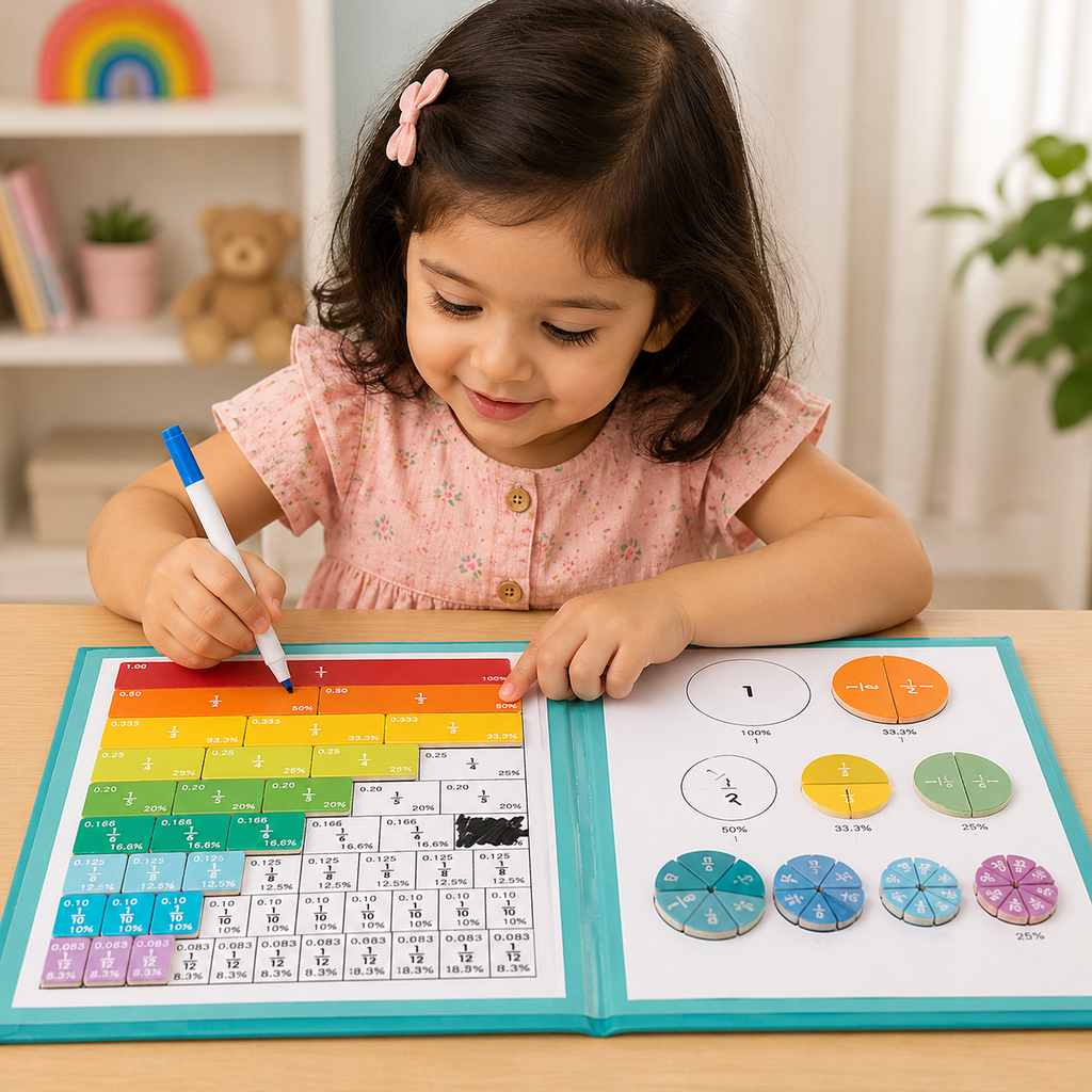 Children's Magnetic Score Plate Demonstrator Primary Educational Toys