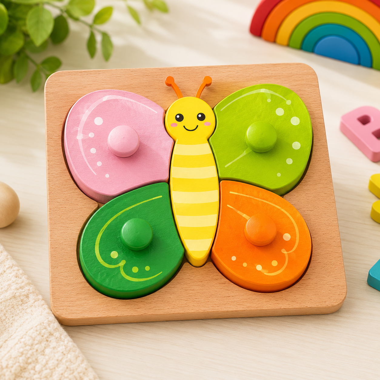 children's wooden puzzle toys